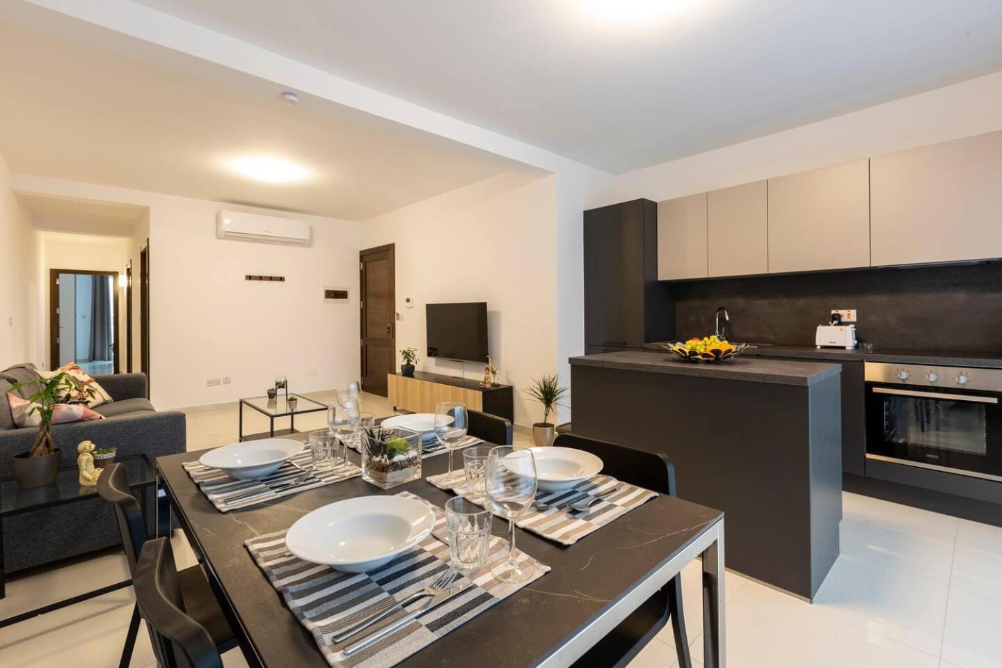 Beautiful Modern Central 2Br Apt Ta Xbiex Eksteriør billede